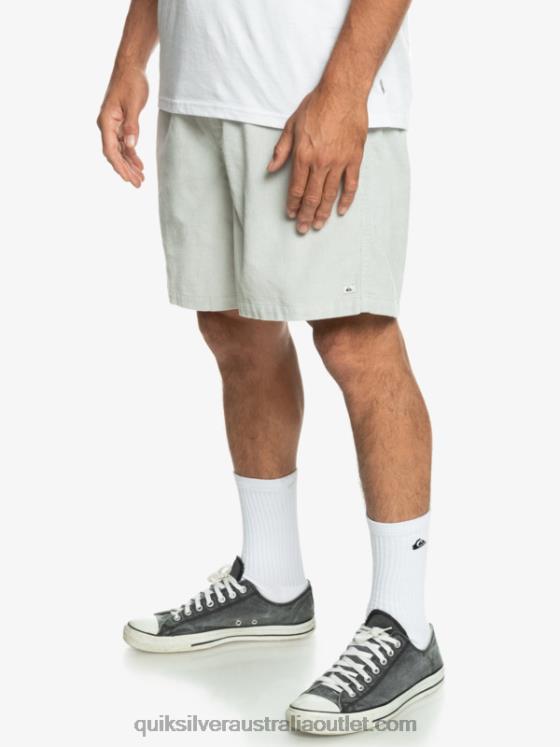 Quiksilver Men Taxer Cord Shorts H2N4B363 gray violet