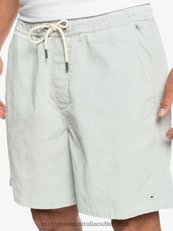 Quiksilver Men Taxer Cord Shorts H2N4B363 gray violet