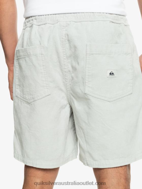 Quiksilver Men Taxer Cord Shorts H2N4B363 gray violet