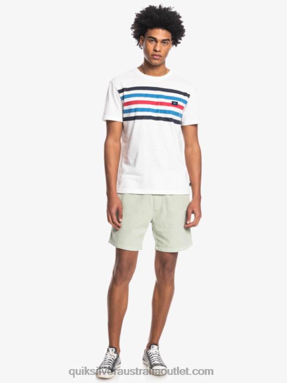 Quiksilver Men Taxer Cord Shorts H2N4B365 desert sage