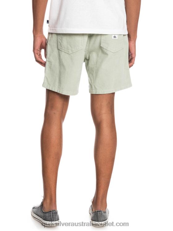 Quiksilver Men Taxer Cord Shorts H2N4B365 desert sage