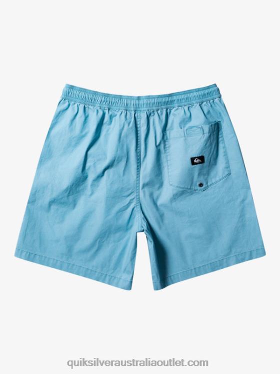 Quiksilver Men Taxer Elasticized Shorts H2N4B319 cameo blue