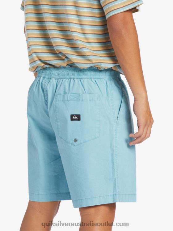 Quiksilver Men Taxer Elasticized Shorts H2N4B319 cameo blue
