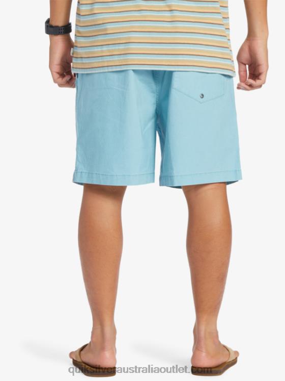 Quiksilver Men Taxer Elasticized Shorts H2N4B319 cameo blue