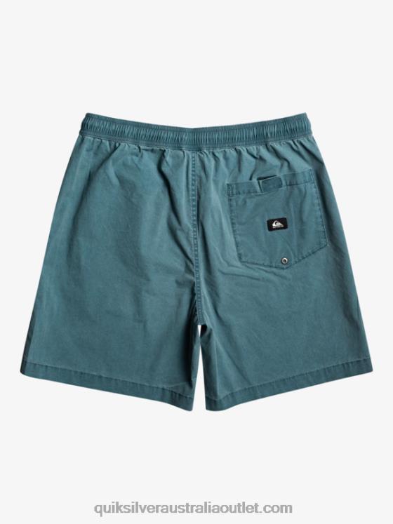 Quiksilver Men Taxer Elasticized Shorts H2N4B323 midnight navy