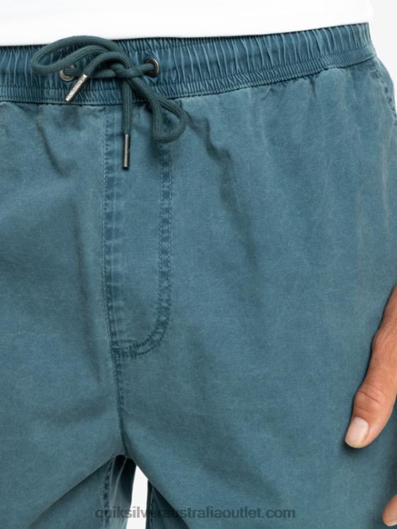 Quiksilver Men Taxer Elasticized Shorts H2N4B323 midnight navy