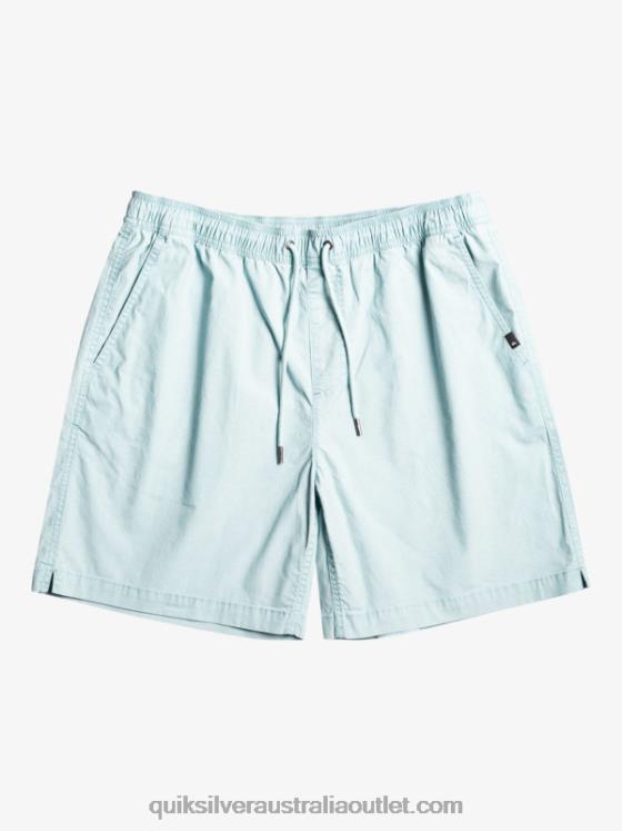 Quiksilver Men Taxer Elasticized Shorts H2N4B324 celestial blue