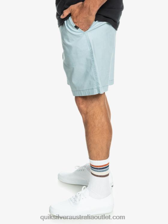 Quiksilver Men Taxer Elasticized Shorts H2N4B324 celestial blue