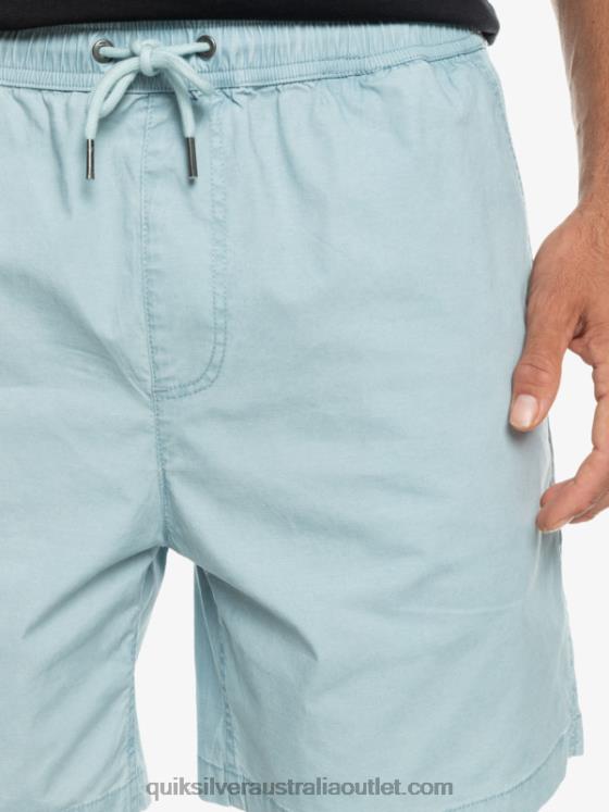 Quiksilver Men Taxer Elasticized Shorts H2N4B324 celestial blue