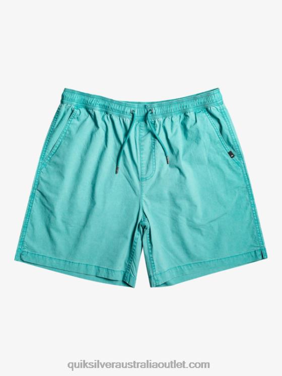 Quiksilver Men Taxer Elasticized Shorts H2N4B325 brittany blue