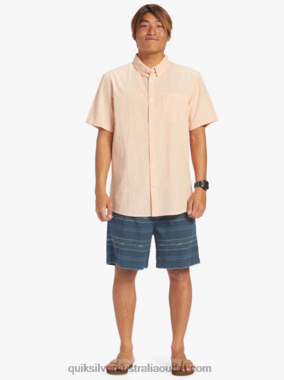 Quiksilver Men Taxer Jacquard Shorts H2N4B420 midnight navy mini jacquard