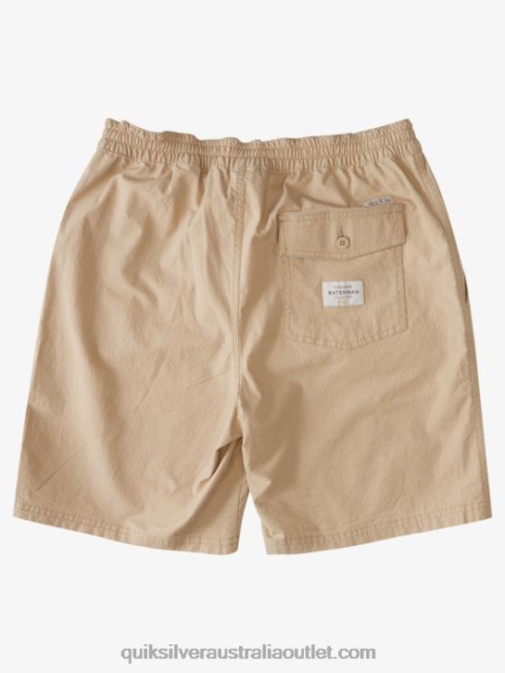 Quiksilver Men Waterman After Surf Shorts H2N4B1578 incense
