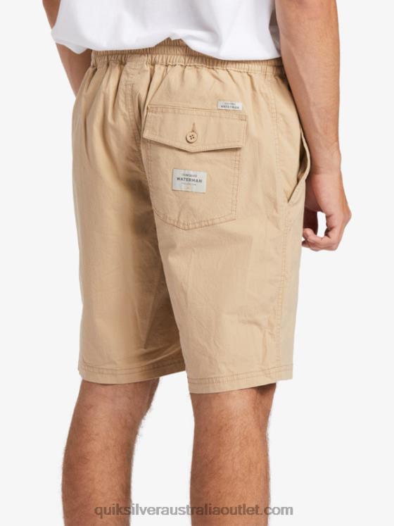 Quiksilver Men Waterman After Surf Shorts H2N4B1578 incense