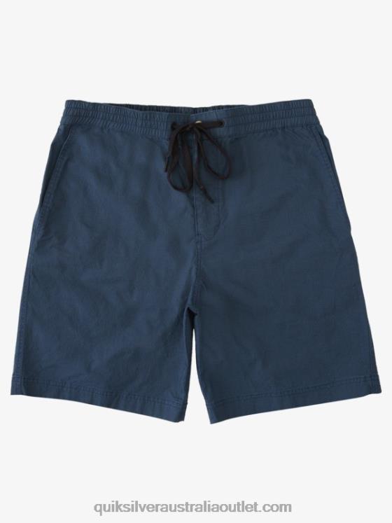 Quiksilver Men Waterman After Surf Shorts H2N4B1580 midnight navy