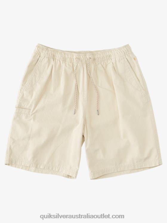 Quiksilver Men Waterman Last Light Elasticized 19 Shorts H2N4B255 brown rice