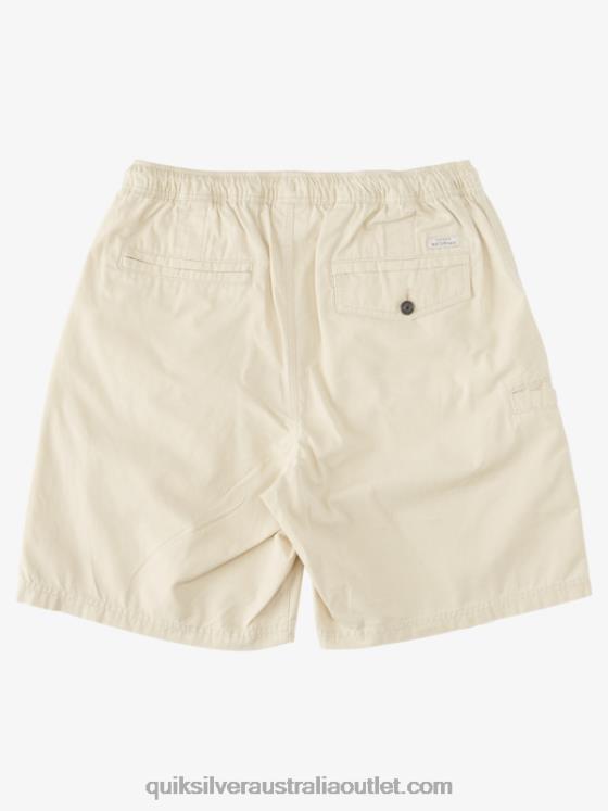 Quiksilver Men Waterman Last Light Elasticized 19 Shorts H2N4B255 brown rice