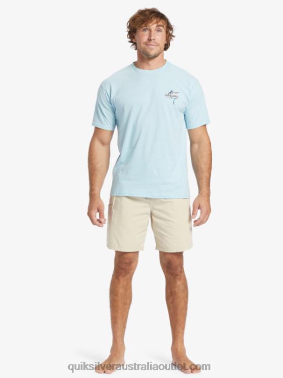 Quiksilver Men Waterman Last Light Elasticized 19 Shorts H2N4B255 brown rice