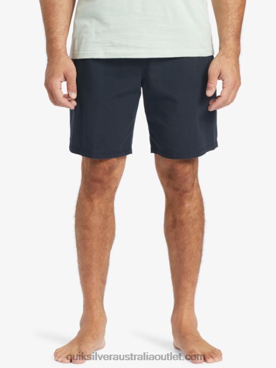 Quiksilver Men Waterman Last Light Elasticized 19 Shorts H2N4B256 black