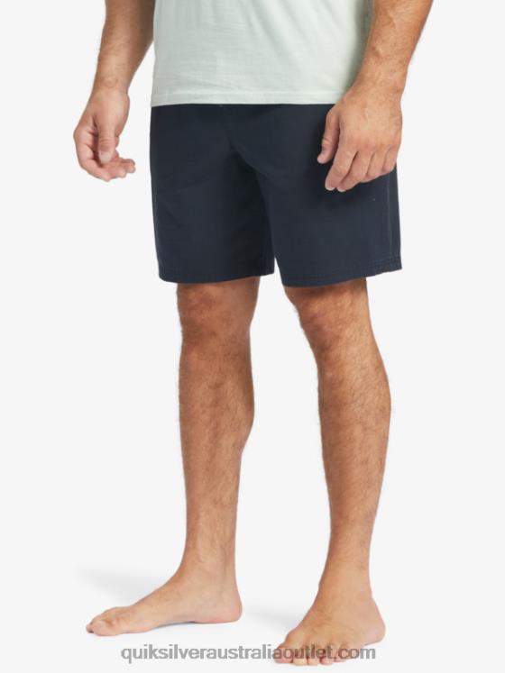 Quiksilver Men Waterman Last Light Elasticized 19 Shorts H2N4B256 black