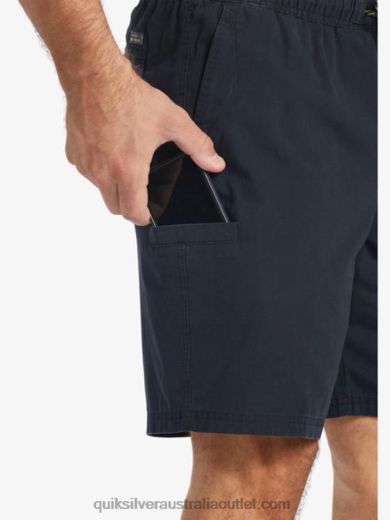 Quiksilver Men Waterman Last Light Elasticized 19 Shorts H2N4B256 black