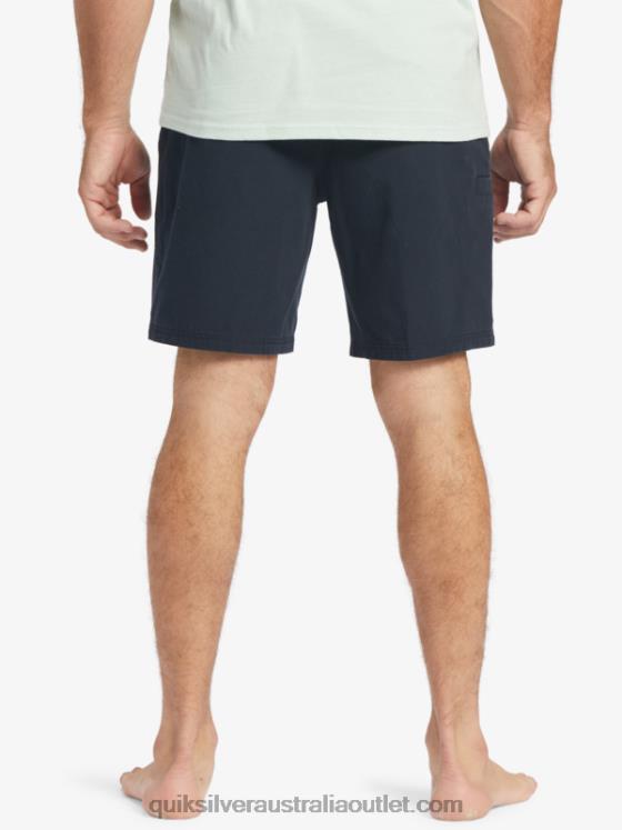 Quiksilver Men Waterman Last Light Elasticized 19 Shorts H2N4B256 black