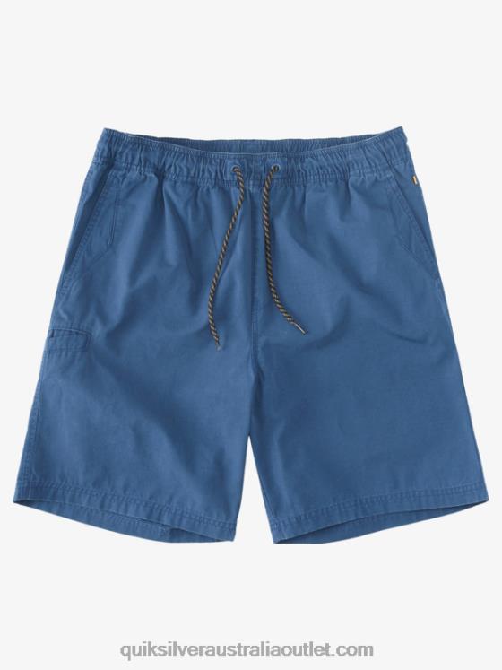 Quiksilver Men Waterman Last Light Elasticized 19 Shorts H2N4B257 ensign blue