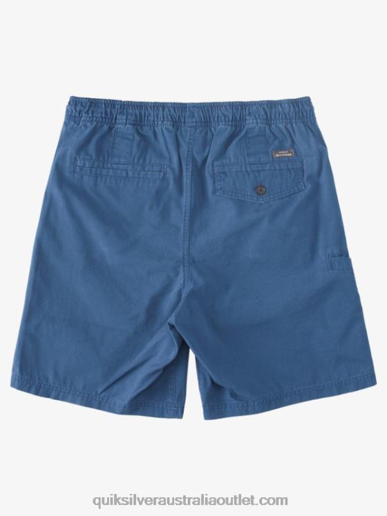 Quiksilver Men Waterman Last Light Elasticized 19 Shorts H2N4B257 ensign blue