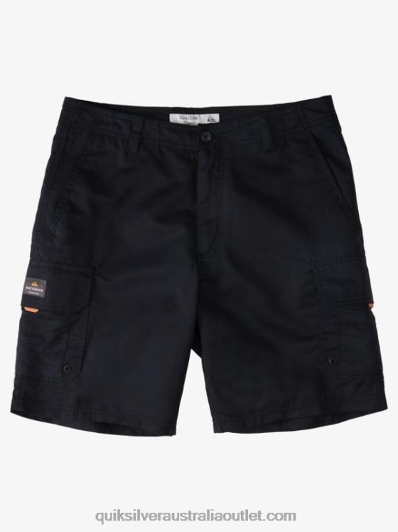 Quiksilver Men Waterman Maldive 20 Cargo Shorts H2N4B1727 black