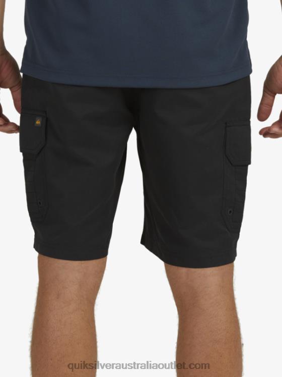 Quiksilver Men Waterman Maldive 20 Cargo Shorts H2N4B1727 black