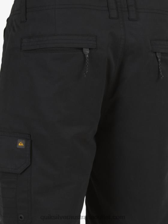 Quiksilver Men Waterman Maldive 20 Cargo Shorts H2N4B1727 black