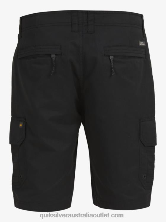 Quiksilver Men Waterman Maldive 20 Cargo Shorts H2N4B1727 black