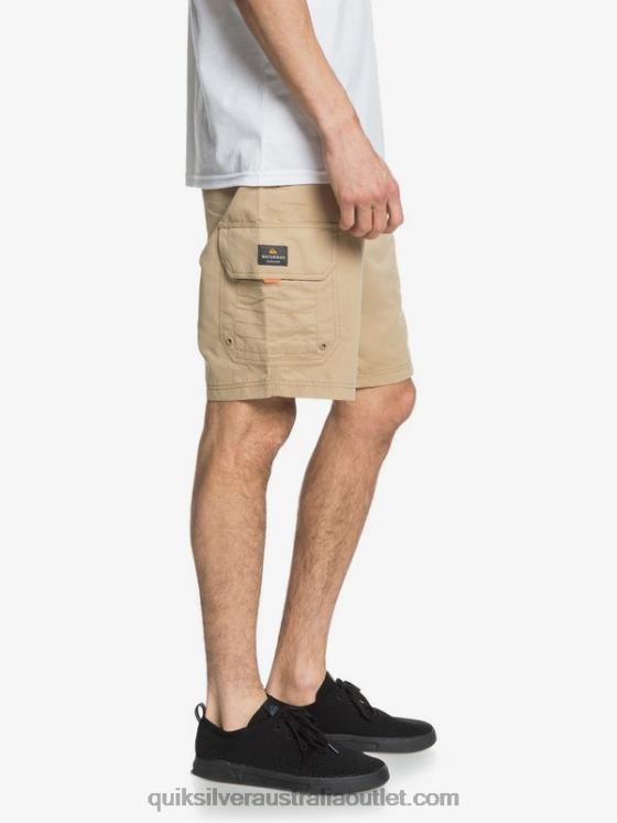 Quiksilver Men Waterman Maldive 20 Cargo Shorts H2N4B1729 incense