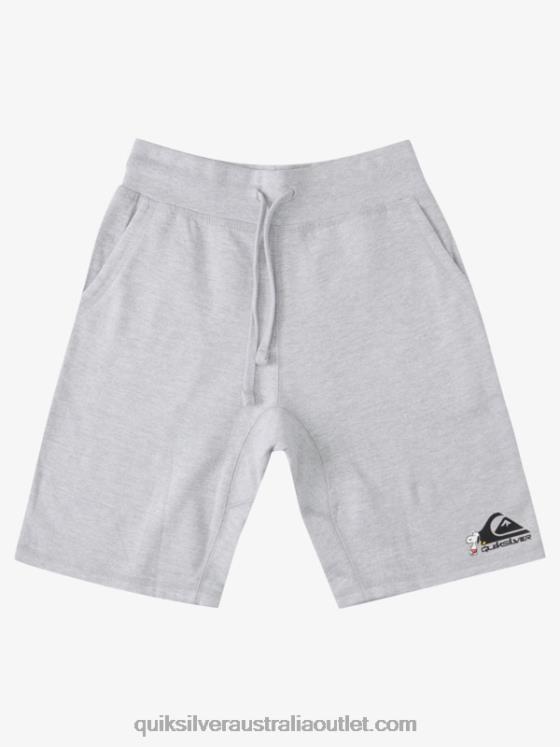 Quiksilver x Peanuts Men Local Legends Shorts H2N4B1882 athletic heather