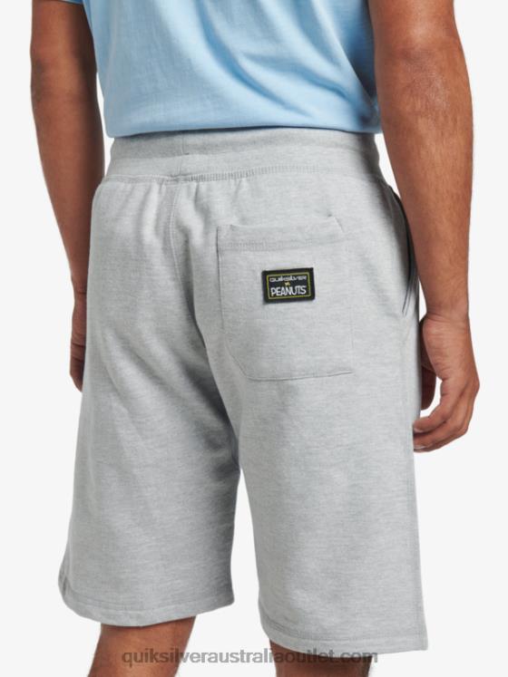 Quiksilver x Peanuts Men Local Legends Shorts H2N4B1882 athletic heather