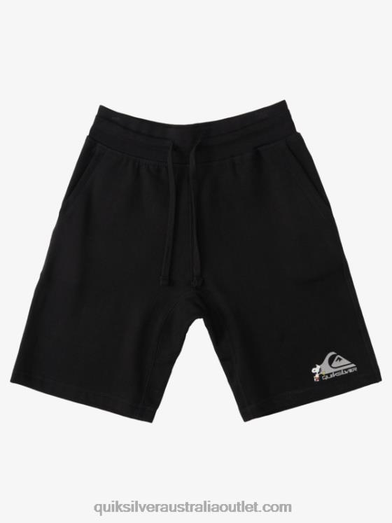 Quiksilver x Peanuts Men Local Legends Shorts H2N4B1883 black