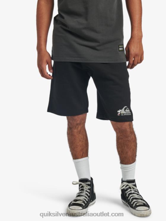 Quiksilver x Peanuts Men Local Legends Shorts H2N4B1883 black