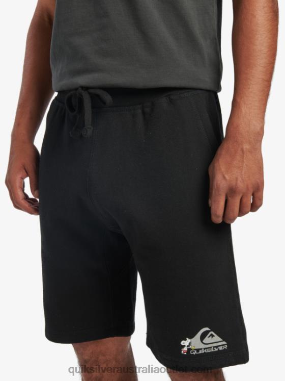 Quiksilver x Peanuts Men Local Legends Shorts H2N4B1883 black