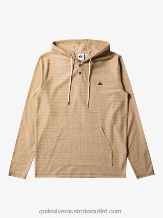 Quiksilver Men Carlton Hoodie H2N4B744 carlton taos taupe stripe