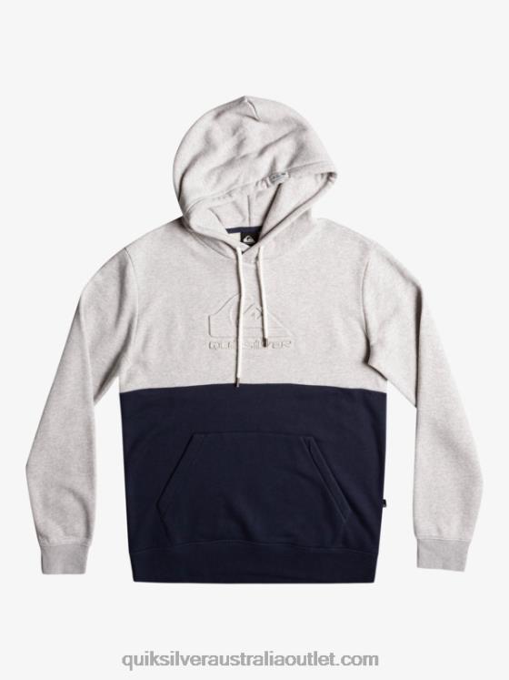 Quiksilver Men Emboss Hoodie H2N4B1682 light grey heather