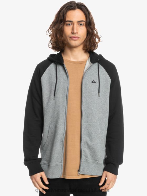 Quiksilver Men Essentials Zip Up Hoodie H2N4B1513 navy blazer/ lgh