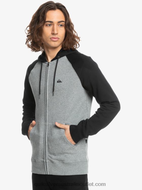 Quiksilver Men Essentials Zip Up Hoodie H2N4B1513 navy blazer/ lgh