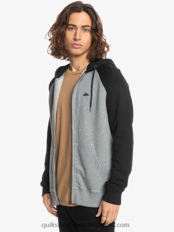 Quiksilver Men Essentials Zip Up Hoodie H2N4B1513 navy blazer/ lgh