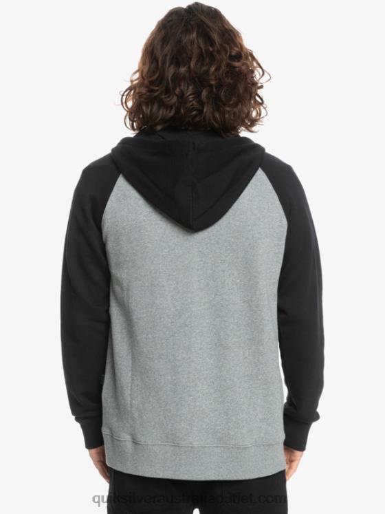 Quiksilver Men Essentials Zip Up Hoodie H2N4B1513 navy blazer/ lgh