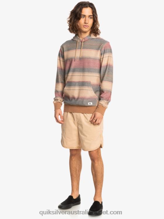 Quiksilver Men Great Otway Hoodie H2N4B1244 grape leaf great otway