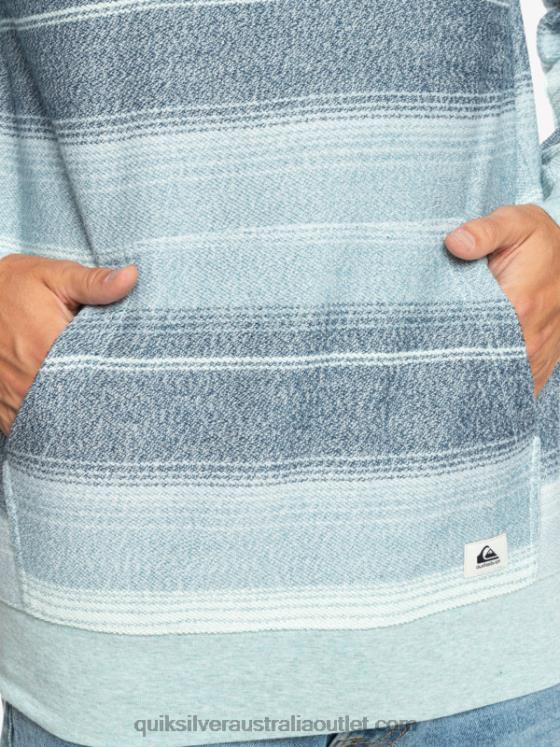 Quiksilver Men Great Otway Hoodie H2N4B1246 provencial blue great otway