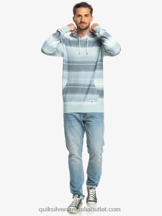 Quiksilver Men Great Otway Hoodie H2N4B1246 provencial blue great otway