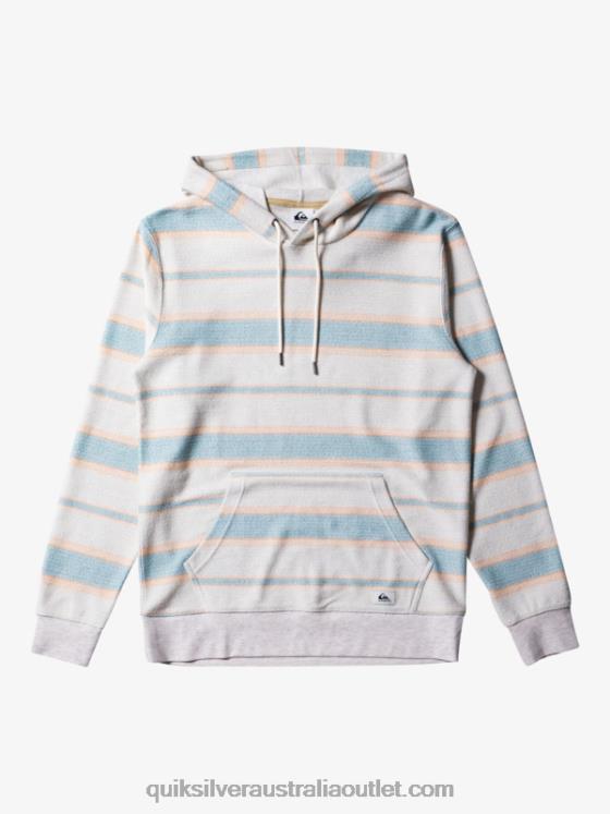 Quiksilver Men Great Otway Hoodie H2N4B579 cameo blue great otway