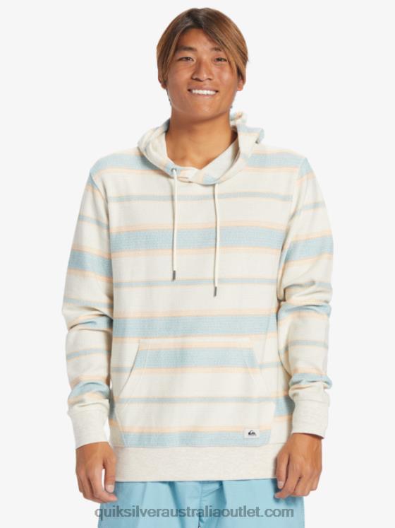 Quiksilver Men Great Otway Hoodie H2N4B579 cameo blue great otway