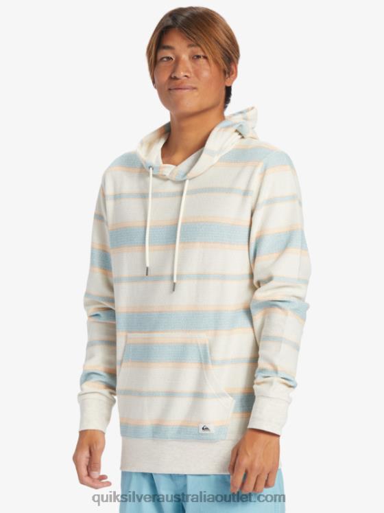 Quiksilver Men Great Otway Hoodie H2N4B579 cameo blue great otway