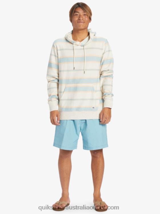 Quiksilver Men Great Otway Hoodie H2N4B579 cameo blue great otway